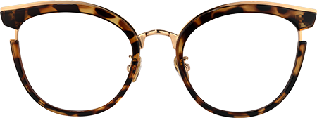 Retro - Tortoise Round Glasses