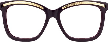 Bianchi - Rectangle Red Eyeglasses