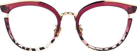 Retro -  Round Red Eyeglasses