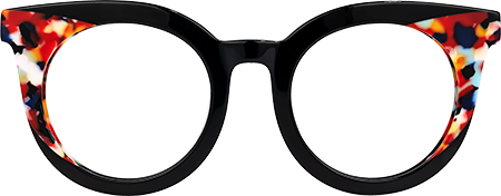 Elmore - Round Black Eyeglasses