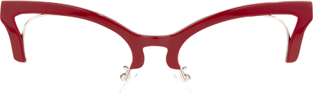 Drayton - Cat Eye Red Eyeglasses