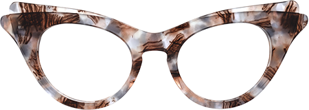 Debra - Cat Eye Pattern Eyeglasses