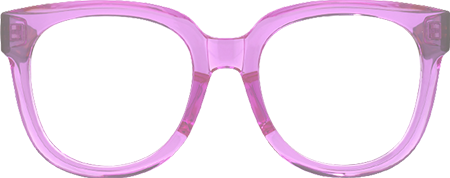 Vernetta - Square Purple Eyeglasses