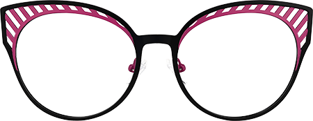 Botello - Cat Eye Black Eyeglasses