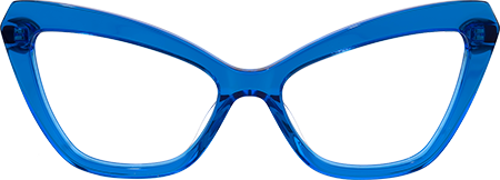 Shaneika - Cat Eye Blue Eyeglasses