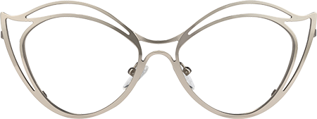 Hilleary - Geometric Silver Eyeglasses