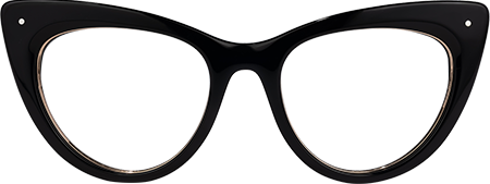 Akua - Cat Eye Black Eyeglasses