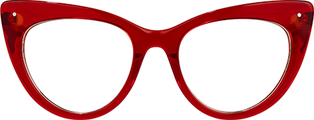 Akua - Cat Eye Red Eyeglasses