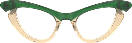 Blackwell - Browline Green Eyeglasses