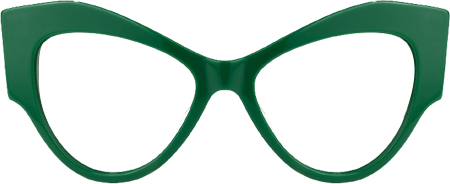 Johnsom - Butterfly Green Eyeglasses