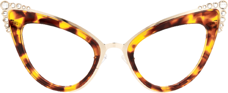 Magdaleno - Cat Eye Tortoise Eyeglasses