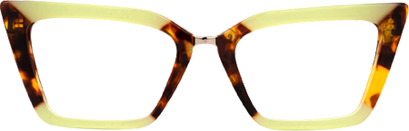 Petrie - Rectangle Tortoise Eyeglasses