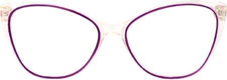 Mendoza - Cat Eye Purple Eyeglasses