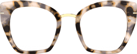 Paulina - Square Tortoise Eyeglasses